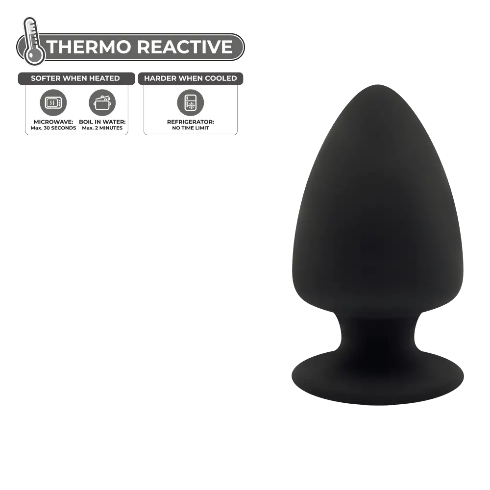 Plug Anal Silicona talla XS Doble Densidad Silexd Termorreactivo Model1