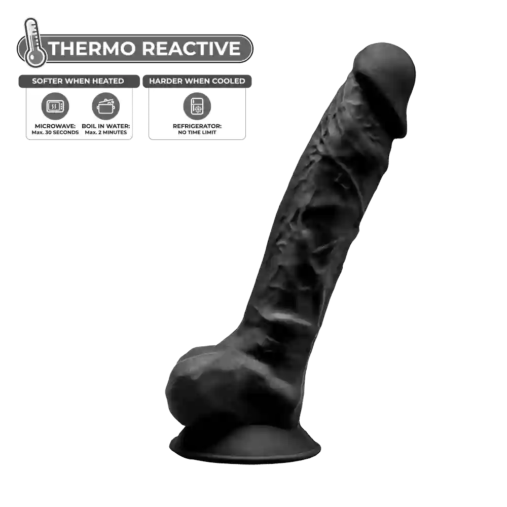 Dildo Silicona Doble Densidad 9″ SILEXD – Termorreactivo