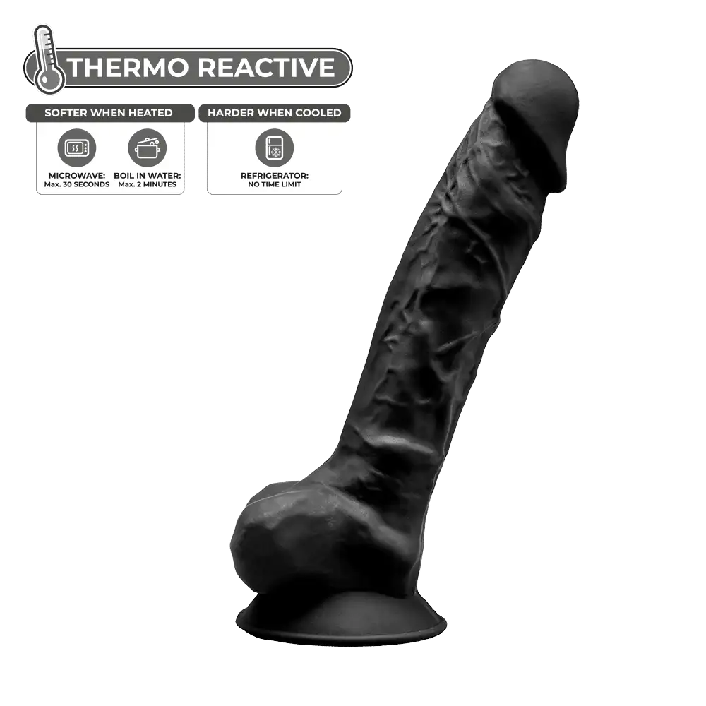 Dildo Silicona Doble Densidad 9″ SILEXD – Termorreactivo