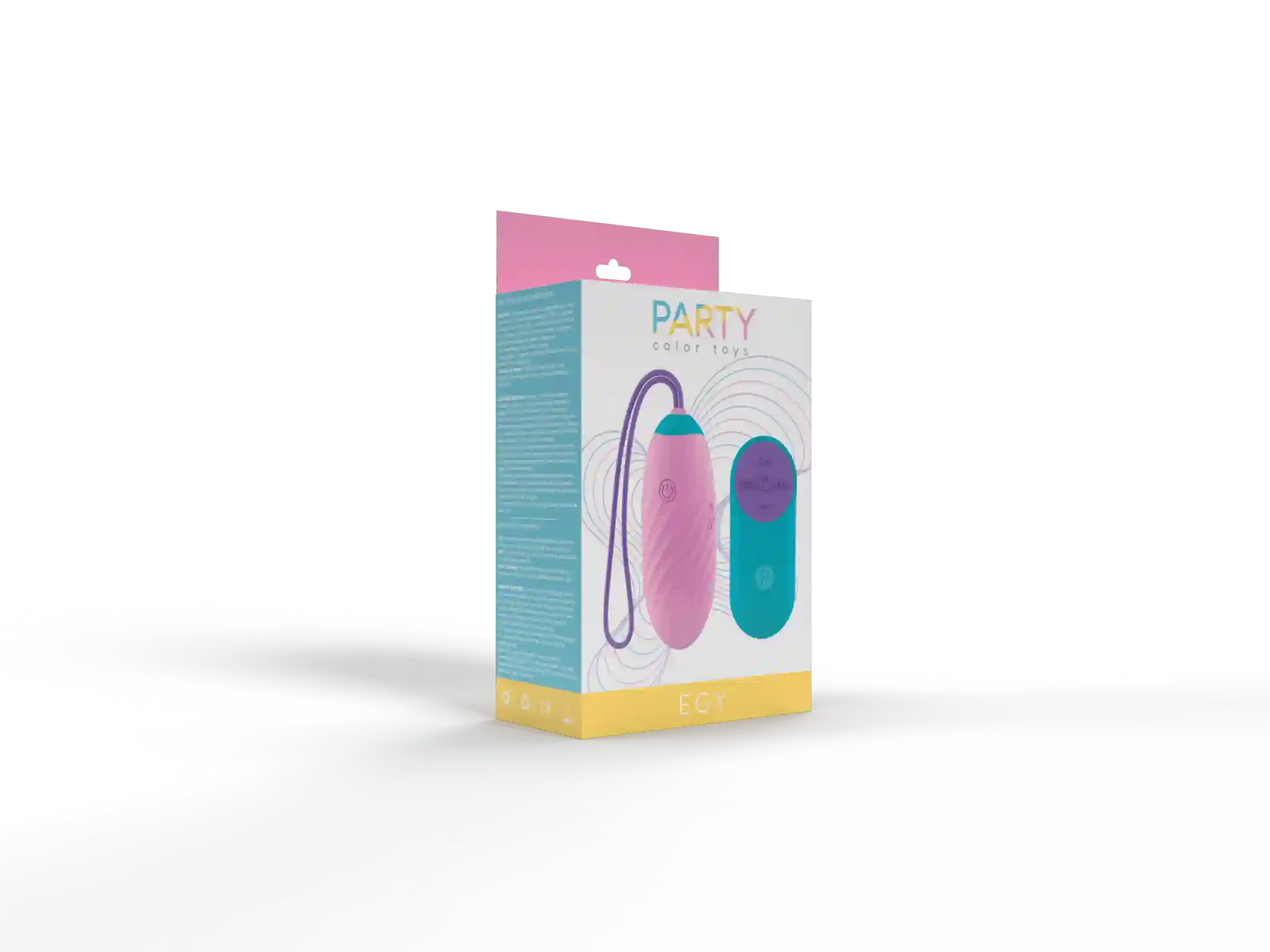 Huevo Vibrador Egy Party Color Toys Rosa