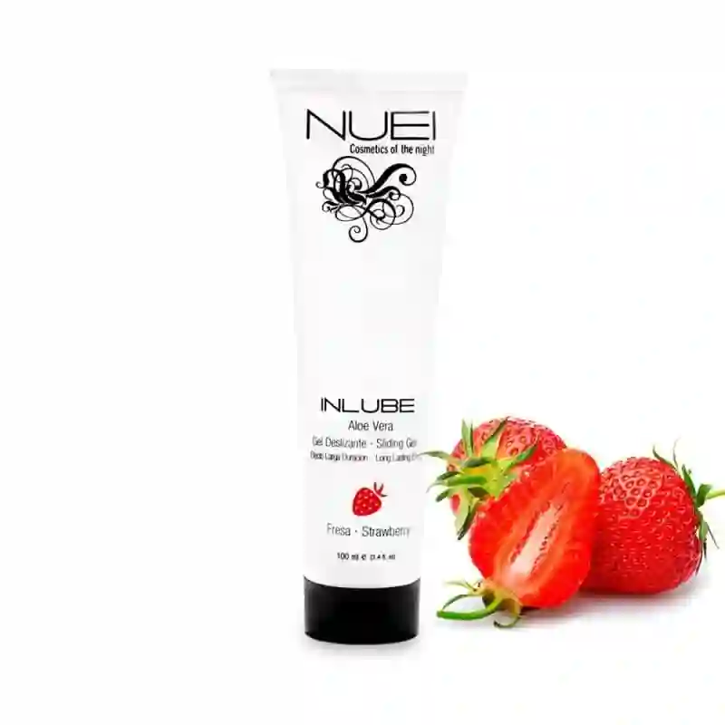 Lubricante Inlube Nuei Sabor Fresa 100ml