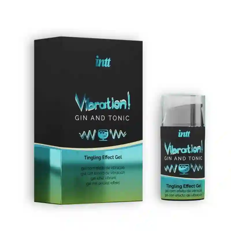 INTT VIBRADOR LÍQUIDO EFECTO CALOR GIN AND TONIC
