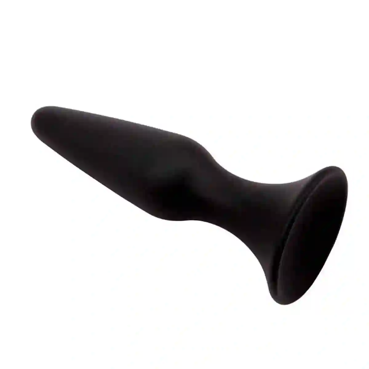 Plug Anal Silicona 12.5 cm x 3.1 cm Negro