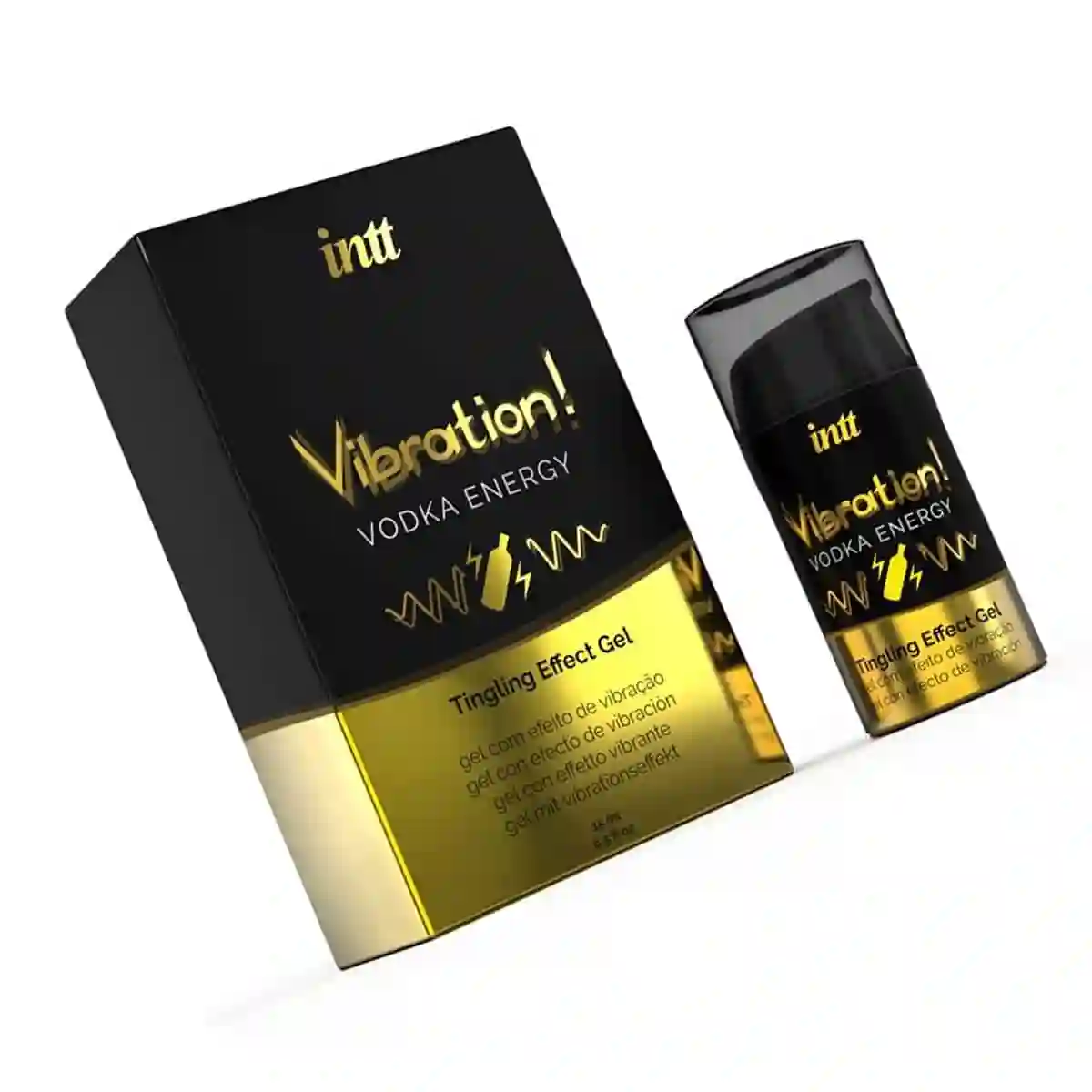 Intt Vibrador Líquido Efecto Calor Aroma Vodka