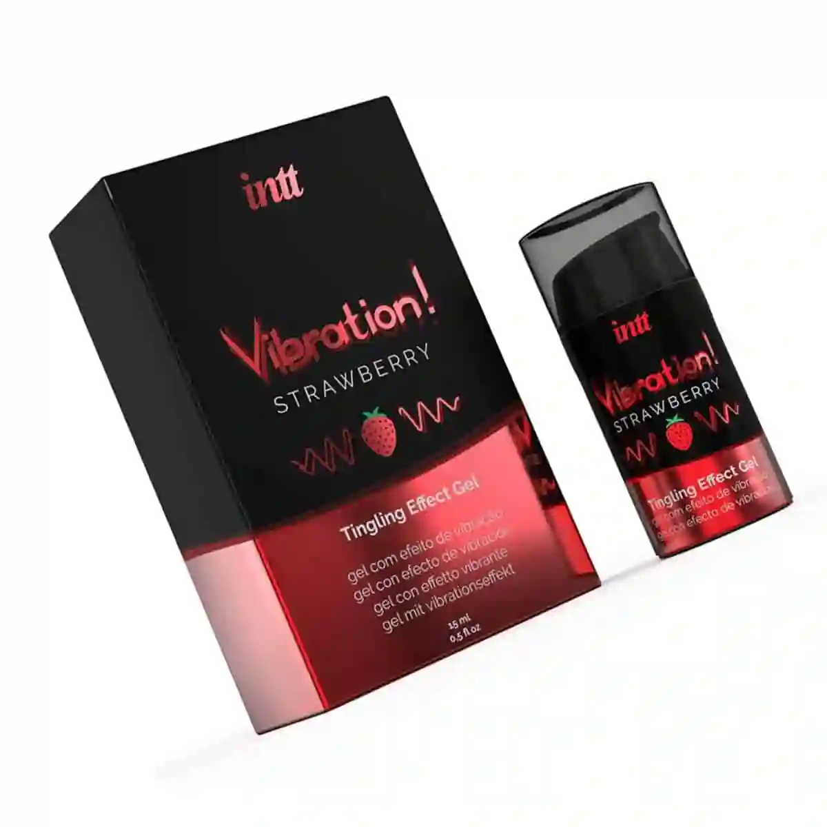 Intt Vibrador Líquido Efecto Calor Aroma Fresa