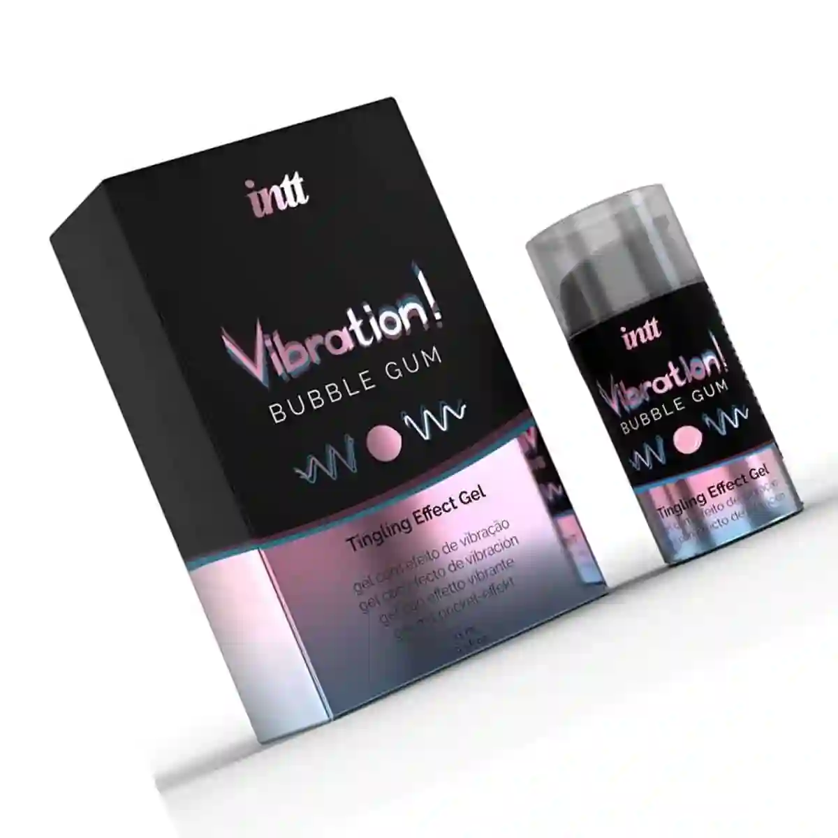 Intt Vibrador Líquido Efecto Calor Aroma Chicle de Fresa