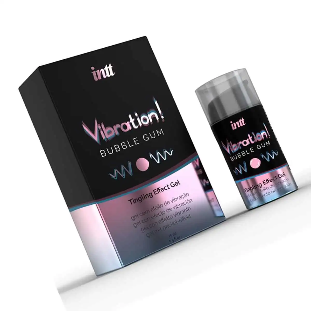 Intt Vibrador Líquido Efecto Calor Aroma Chicle de Fresa