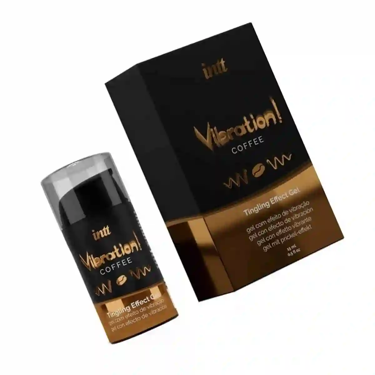 Intt Vibrador Líquido Efecto Calor Aroma Café