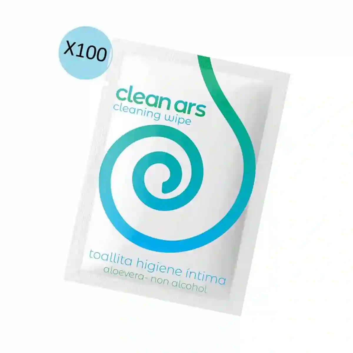 Body Ars Toallitas Higiénicas Monodosis con Aloe Vera 100 Unidades