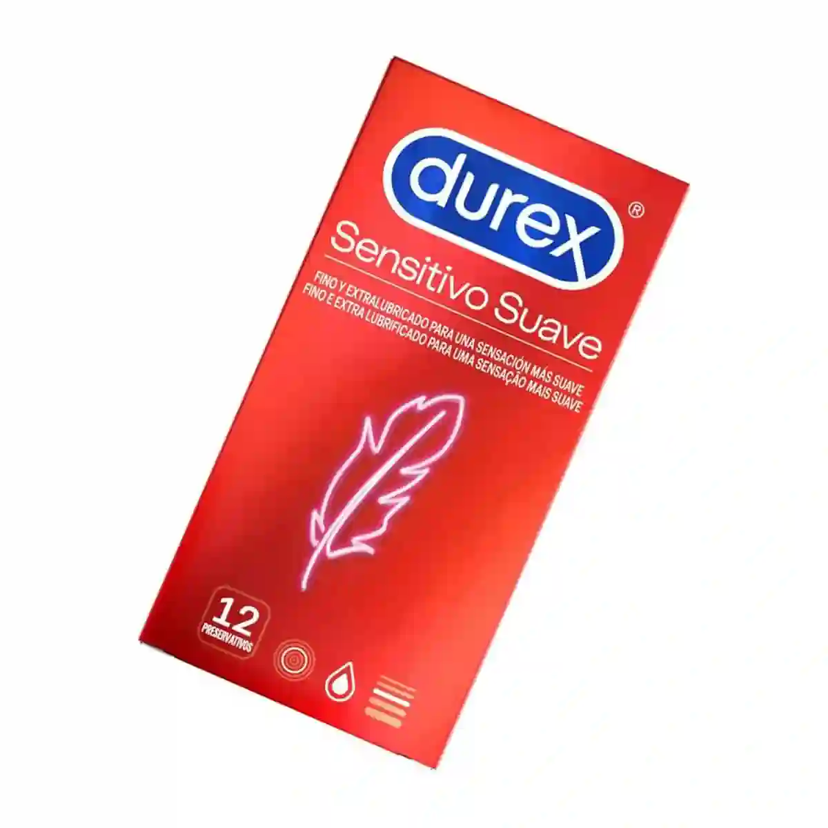 Preservativos Durex Sensitive Suave 12 unidades