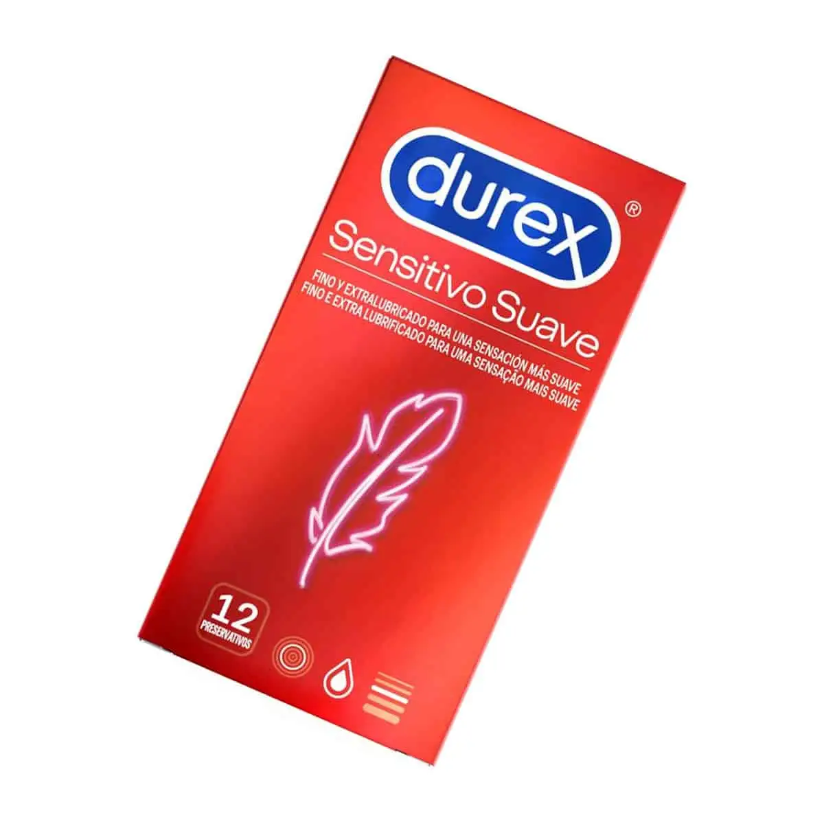 Preservativos Durex Sensitive Suave 12 unidades