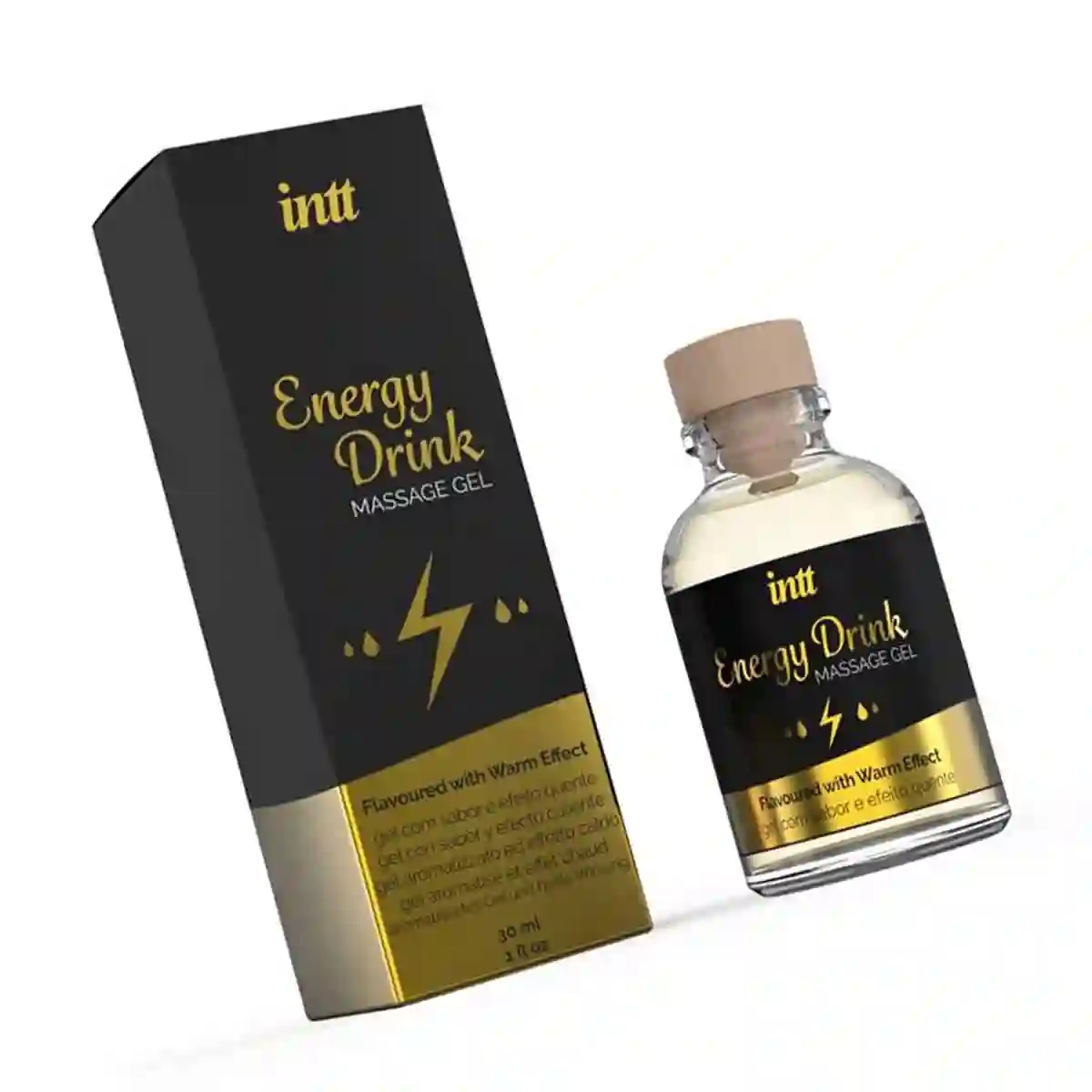 Intt Gel de Masaje Bebida Energética