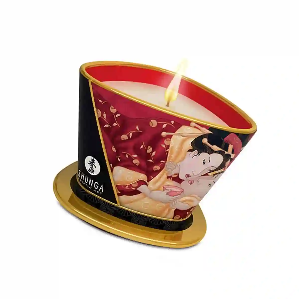 Vela de Masaje Fresas y Champán 170 ml. Shunga
