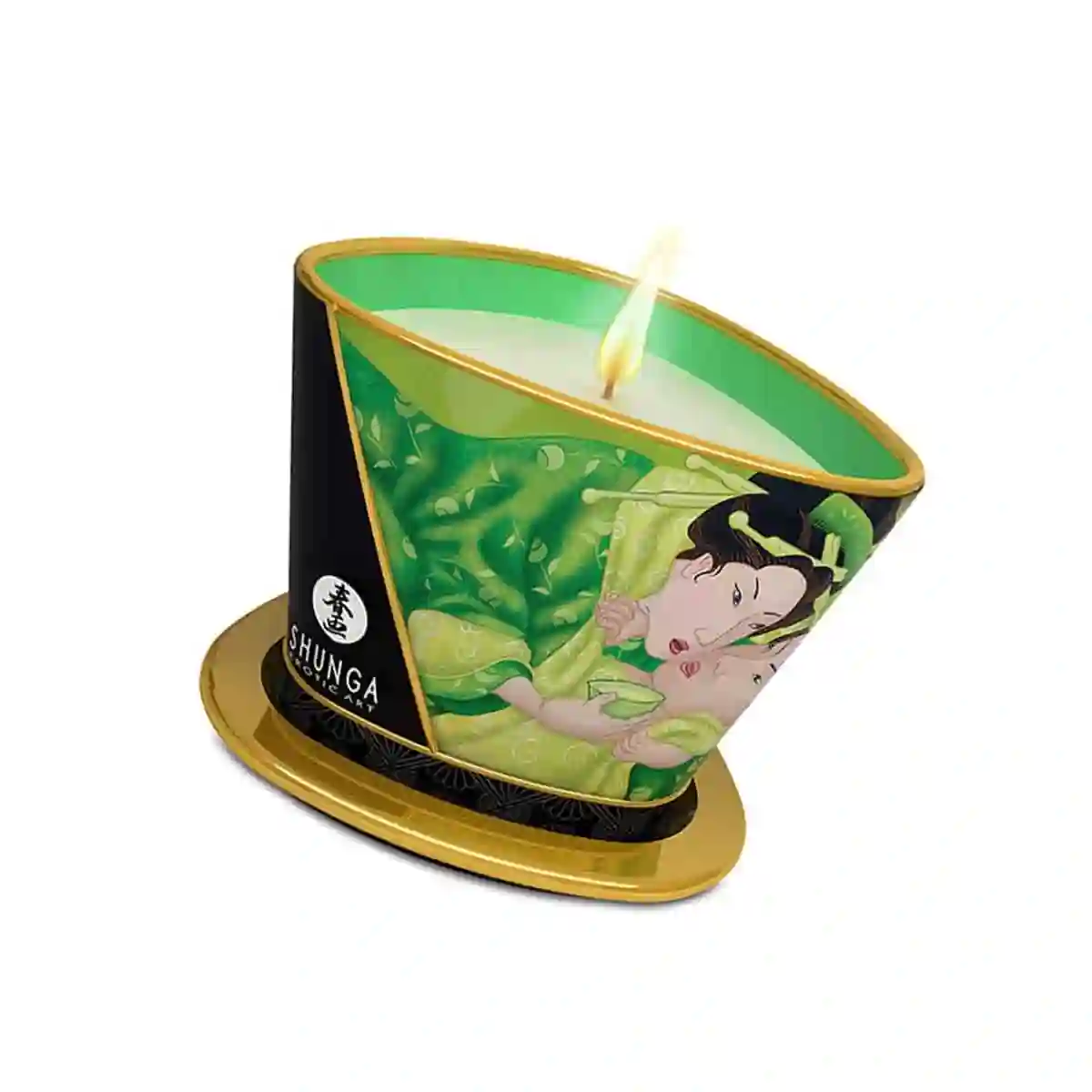 Vela de Masaje Té Verde 170 ml. Shunga