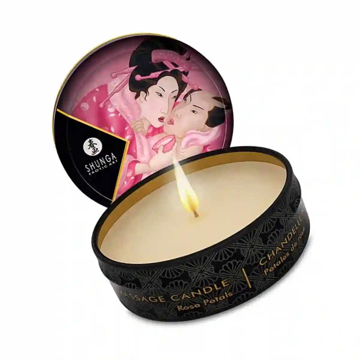 Vela de Masaje Mini Rosas 30 ml. Shunga