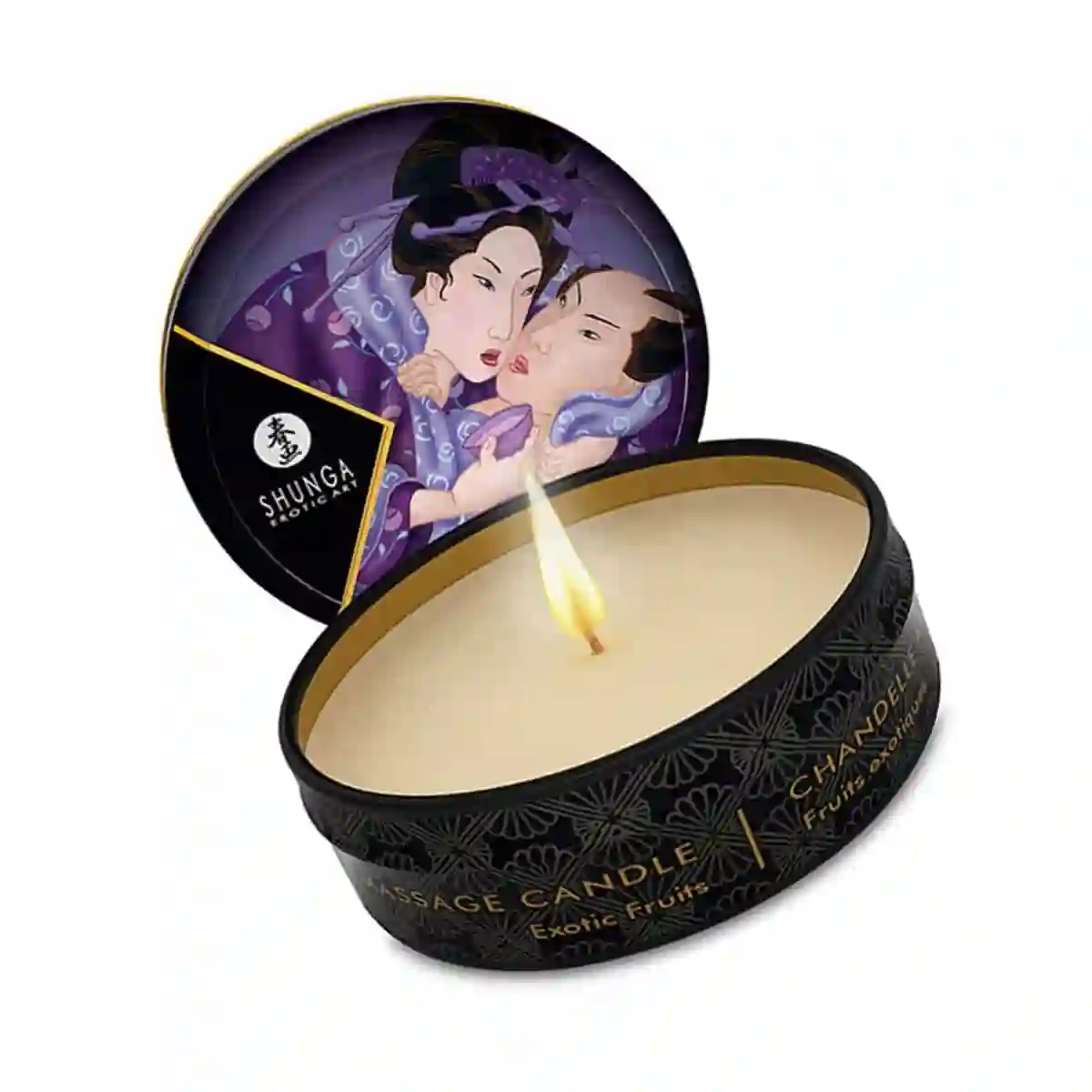 Vela de Masaje Mini Frutos Exóticos. 30 ml. Shunga