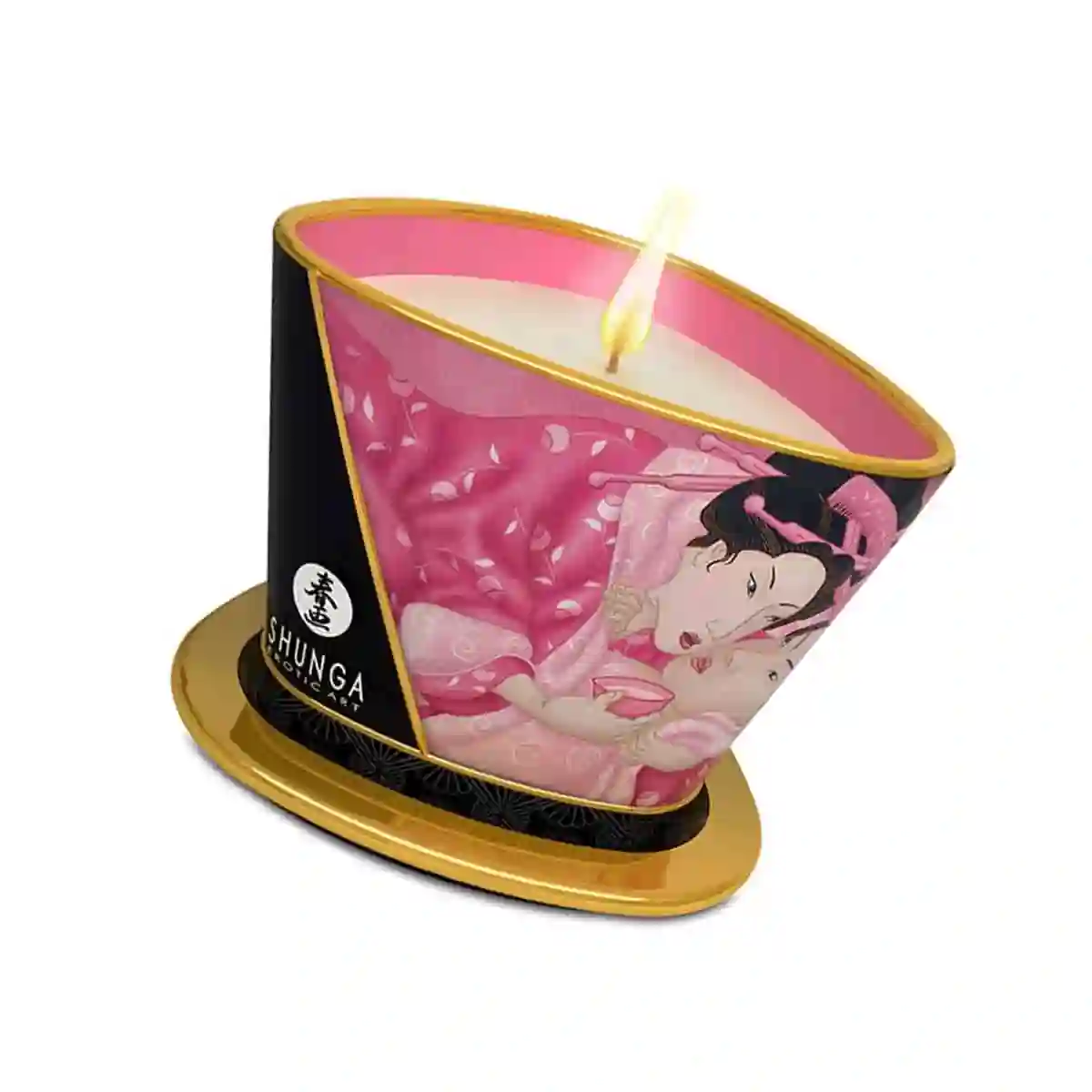 Vela de Masaje Rosas Afrodisíacas 170 ml. Shunga