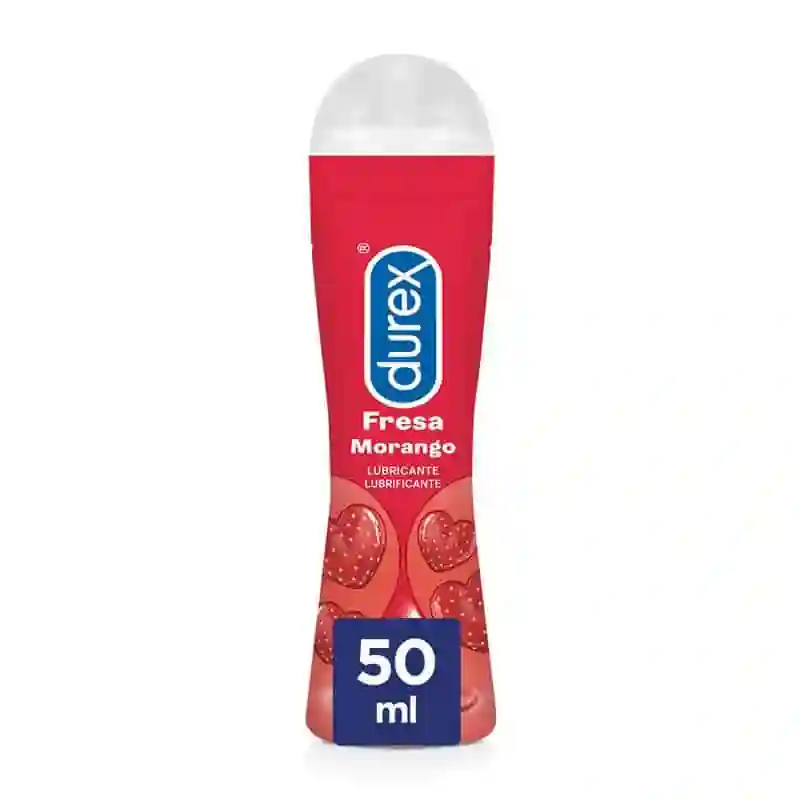 Lubricante Sabor Fresa 50 ml. Durex