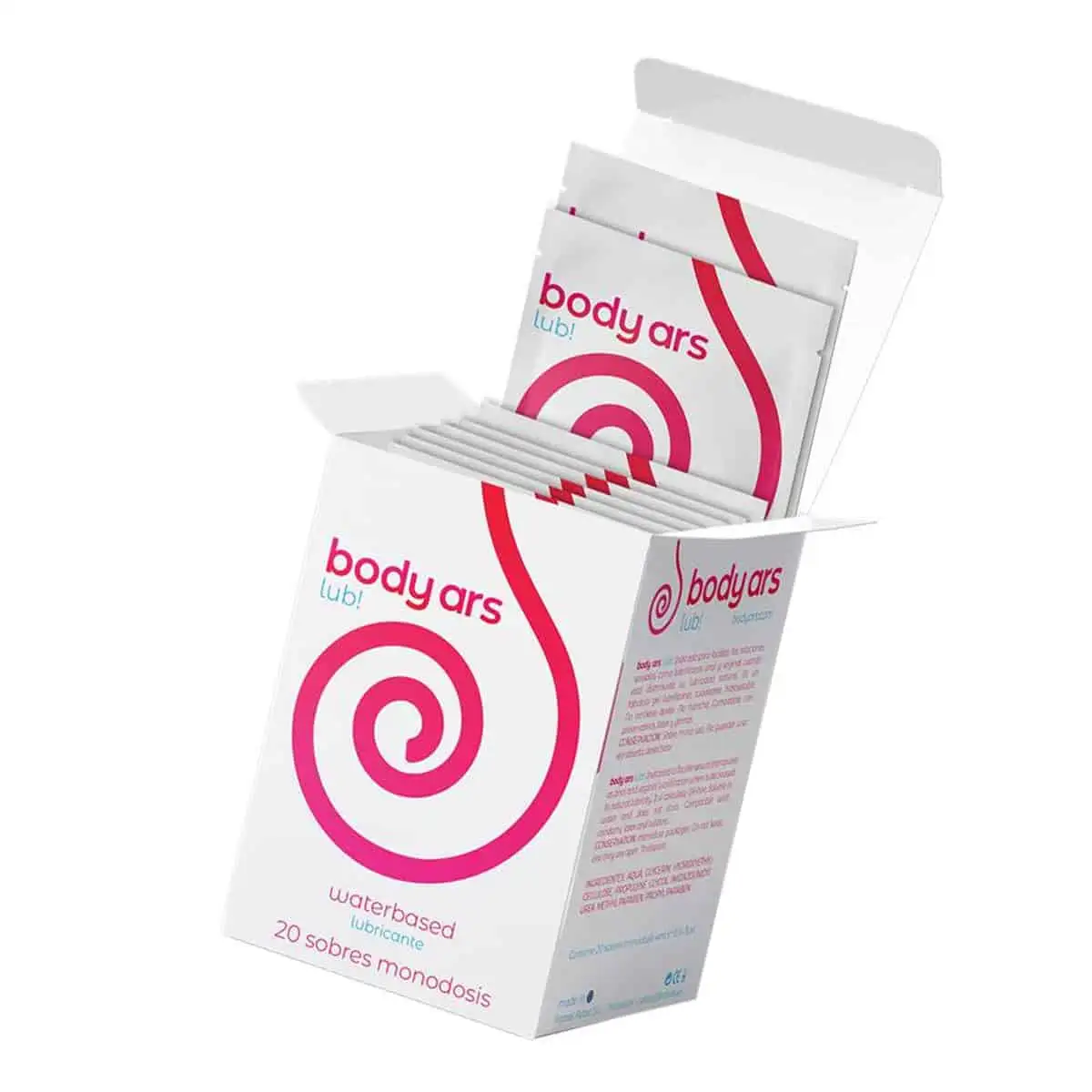 Body Ars Gel Lubricante Base de Agua Monodosis 20x4 ml