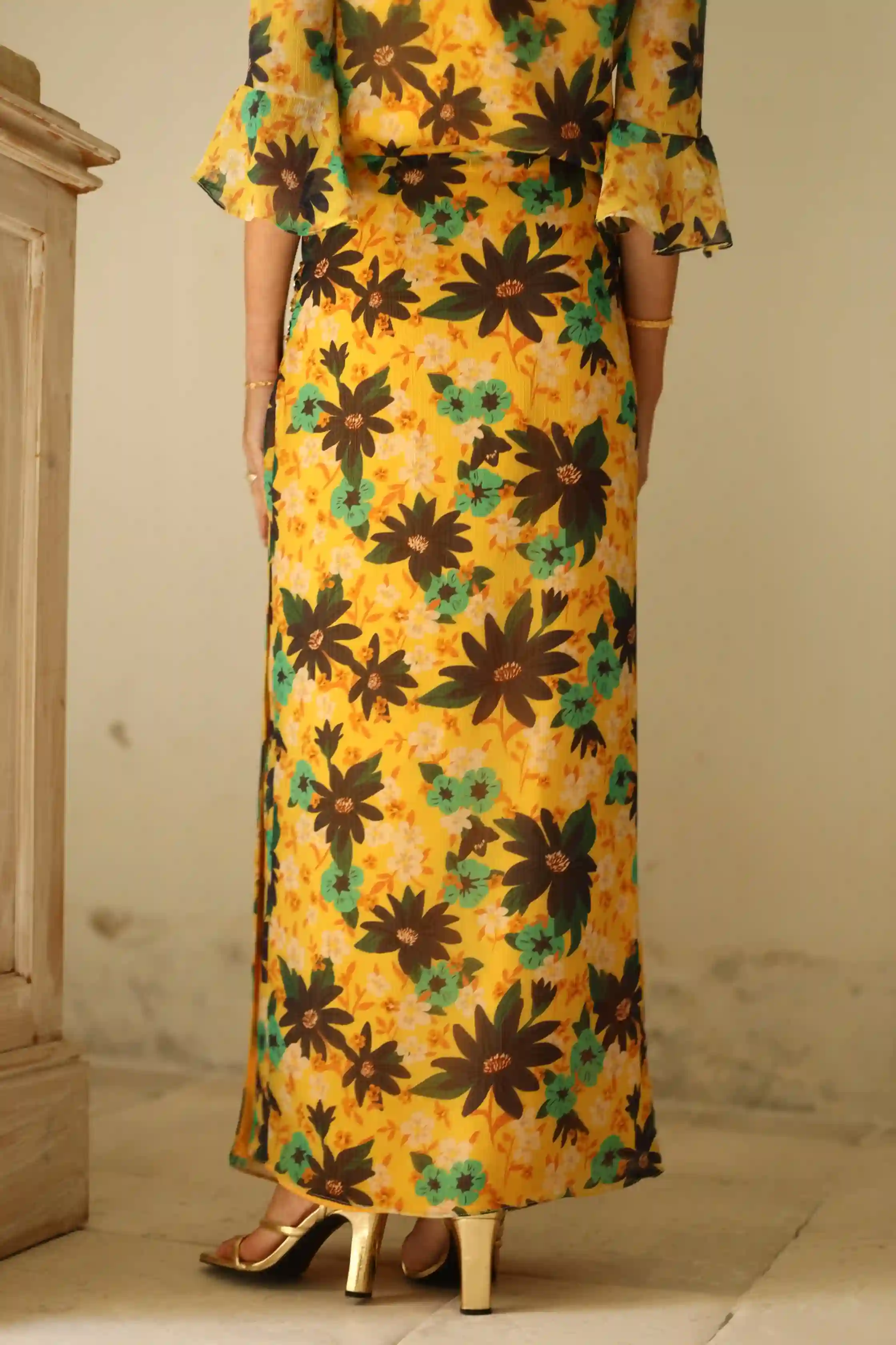 Floral Print Guest Skirt