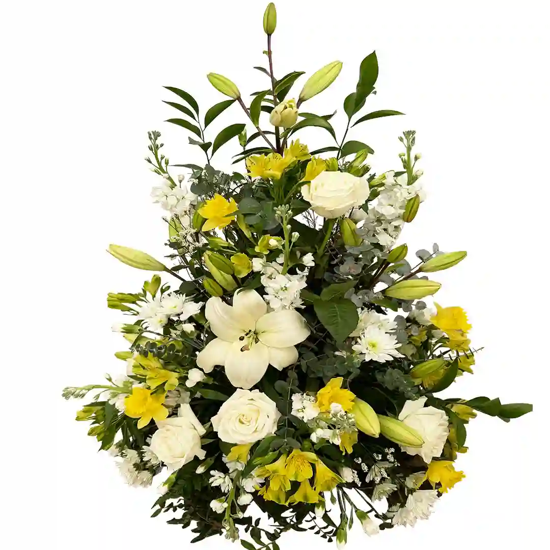Centro floral para iglesia o condolencias CF01