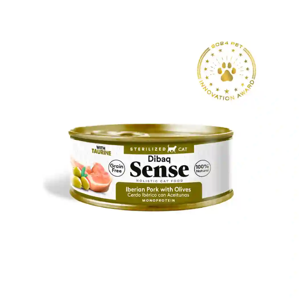 Dibaq Sense CAT Grain Free ESTERILIZADO CERDO IBÉRICO 70g