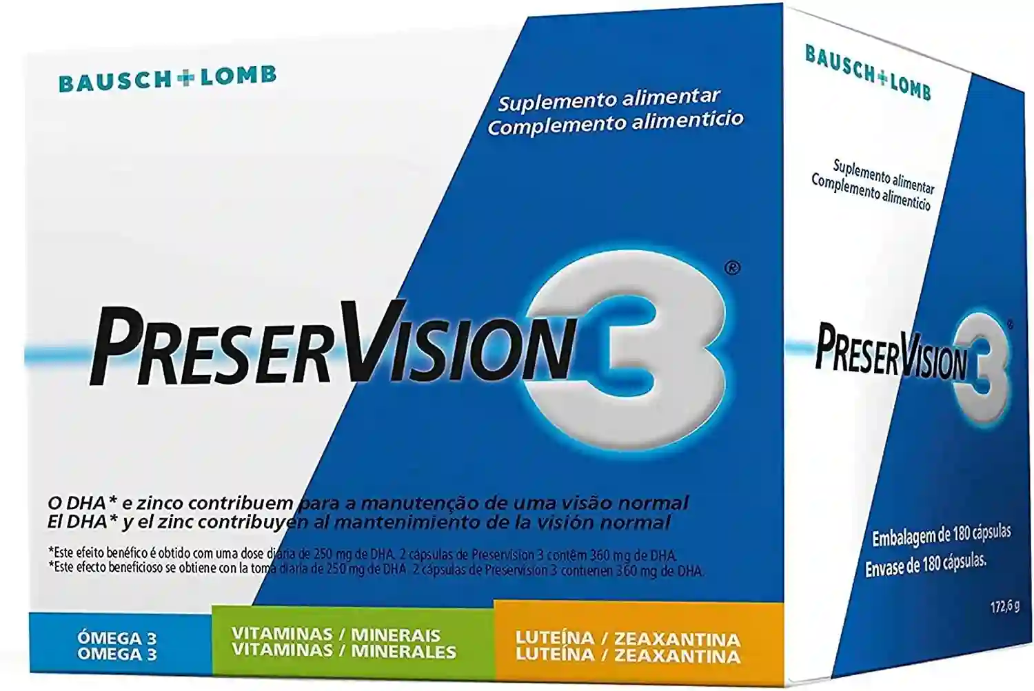 Preservision 3 180 cápsulas