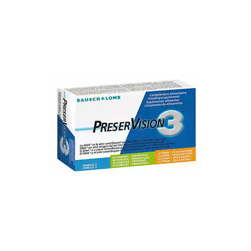 Preservision 3 60 Cápsulas 1 Mes de tratamiento