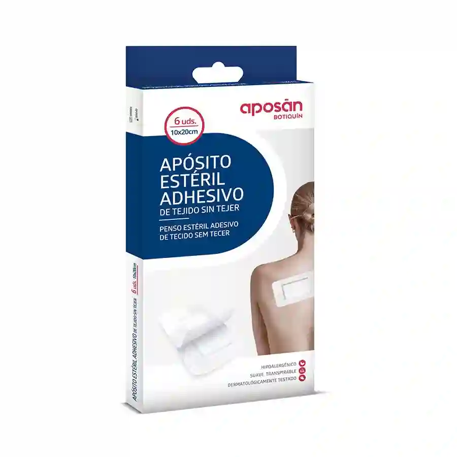 Aposito Esteril Tnt Aposan 10*20 6Un