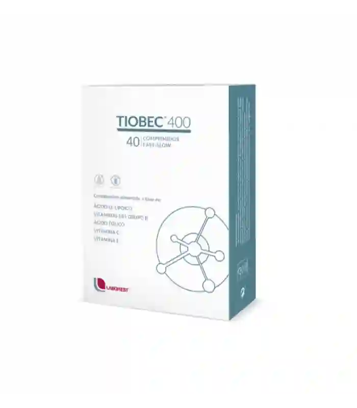 Tiobec 400 40 Comprimidos Fast Slow