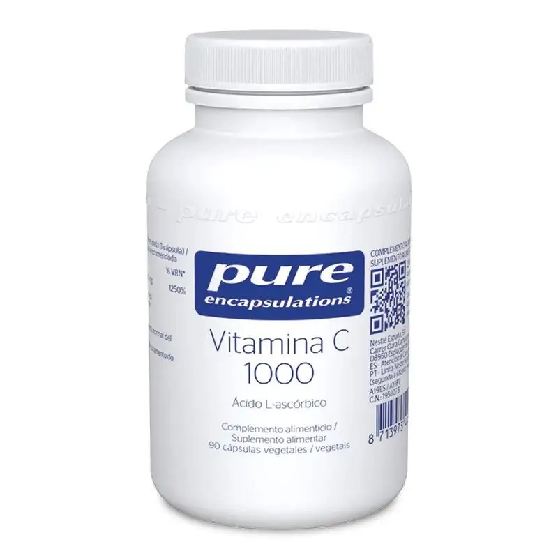 Pure Encapsulations Vitamina C 1000 90 Cápsulas