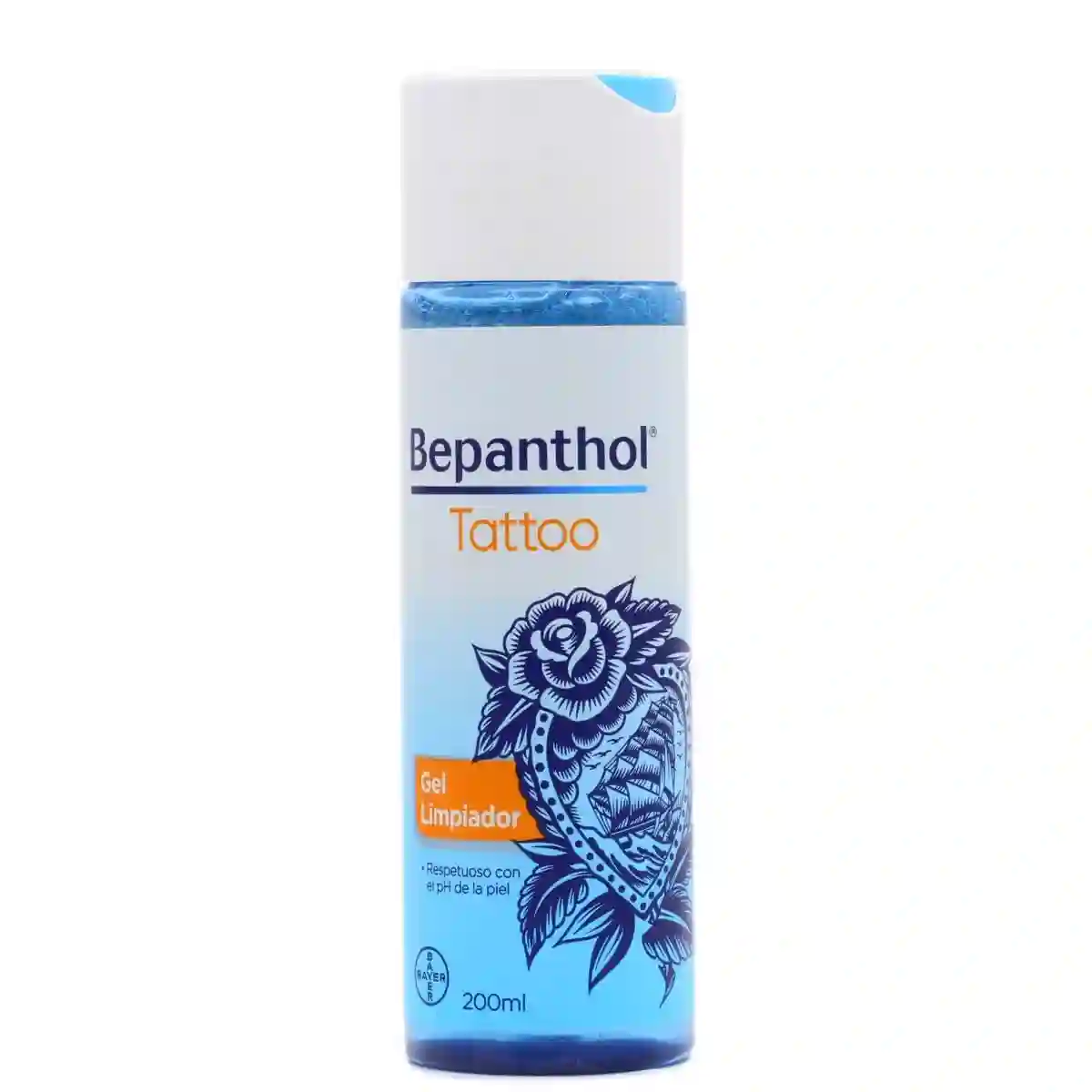 Bepanthol Tattoo Gel Limpiador Tatuajes 200 ml
