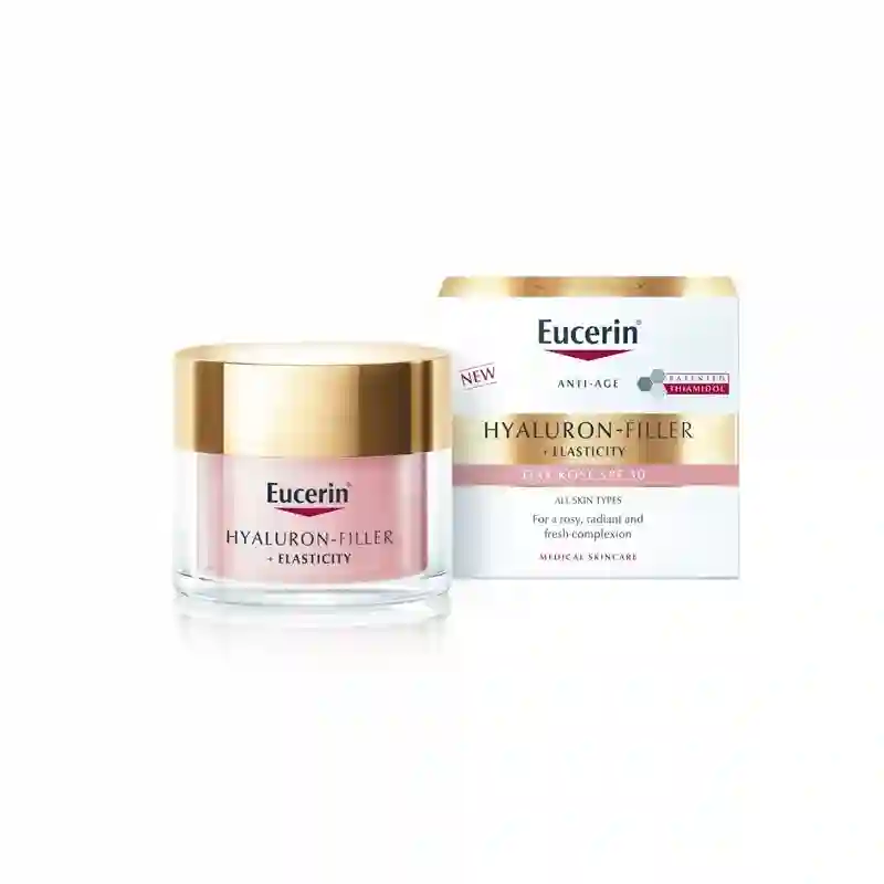Eucerin Hyaluron-Filler + Elasticity Día Rosé SPF 30 50 ml