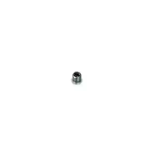 Benton Pharma My First Pendiente Botón Negro Acero