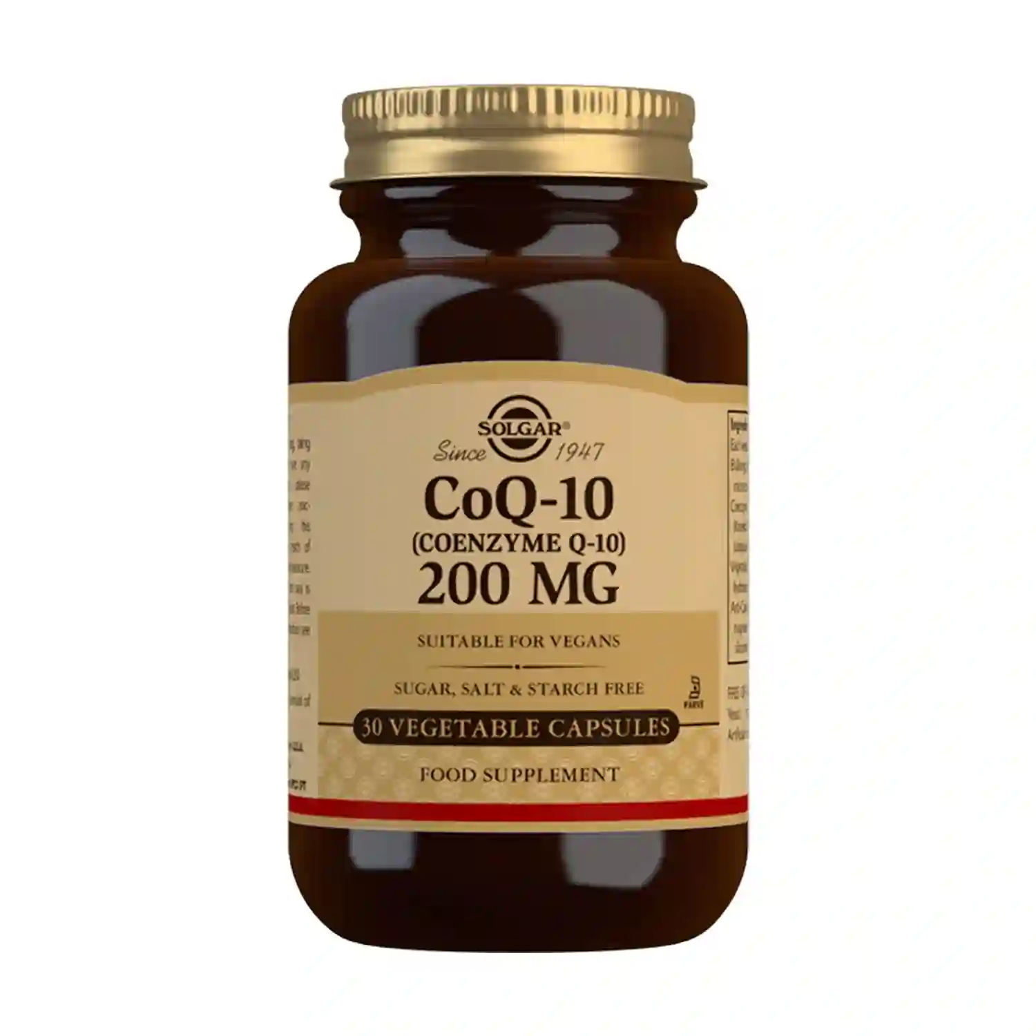 Solgar Coq-10 200 Mg 30 Cápsulas