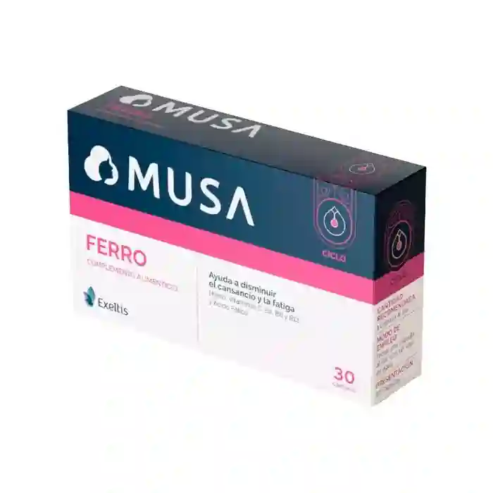Musa Ferro 30 Cápsulas