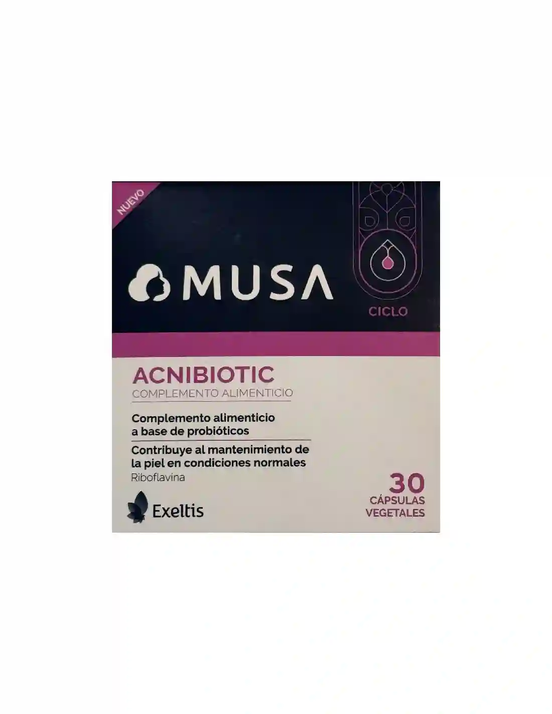 Musa Acnibiotic 30 Cápsulas