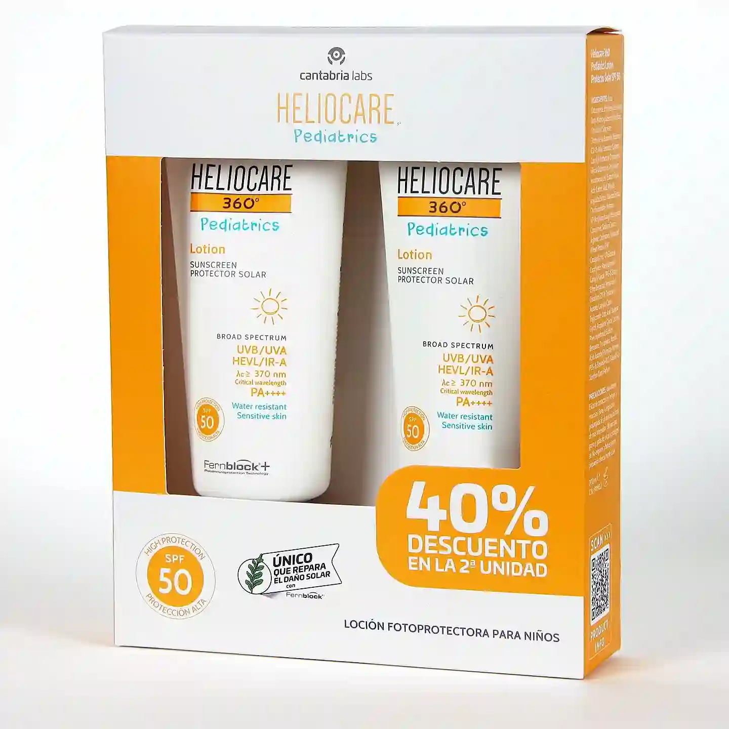 Heliocare Pack Pediatrics Lotion 2 x 200 ml