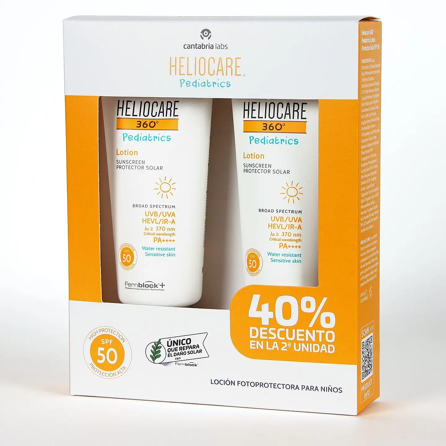 Heliocare Pack Pediatrics Lotion 2 x 200 ml
