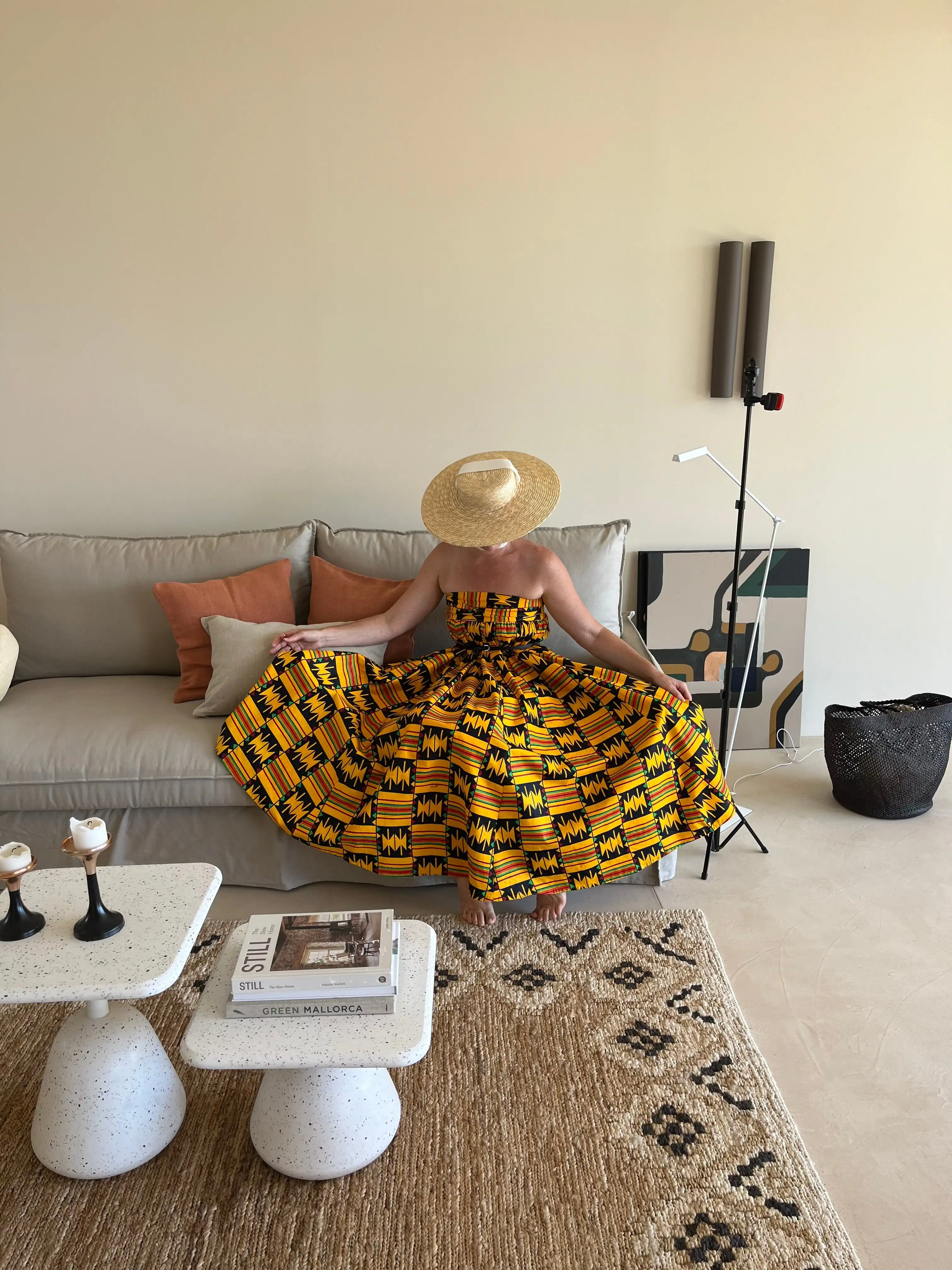 Maxi African Print skirt - Imagen 2