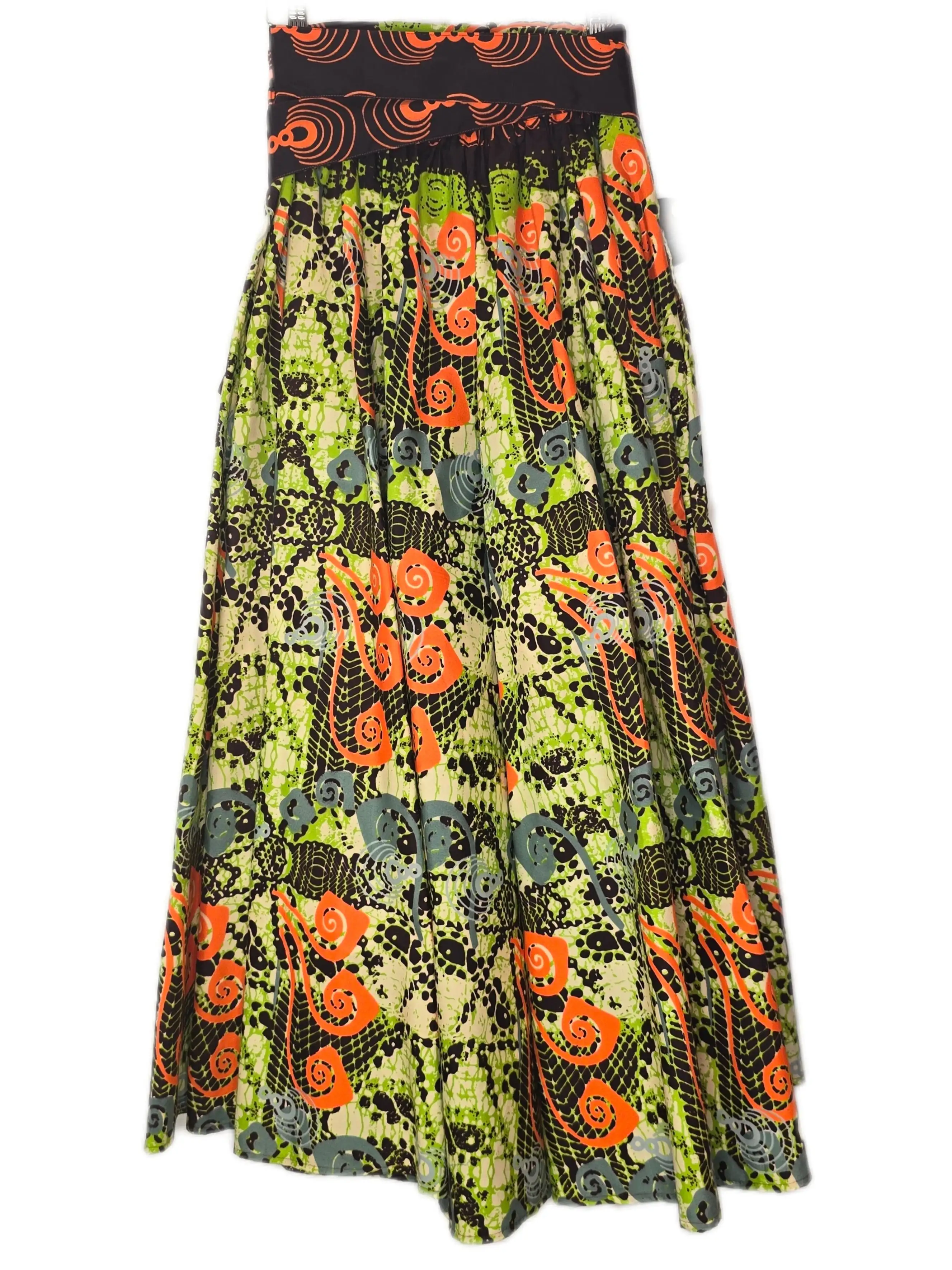 Maxi African Print skirt - Imagen 8