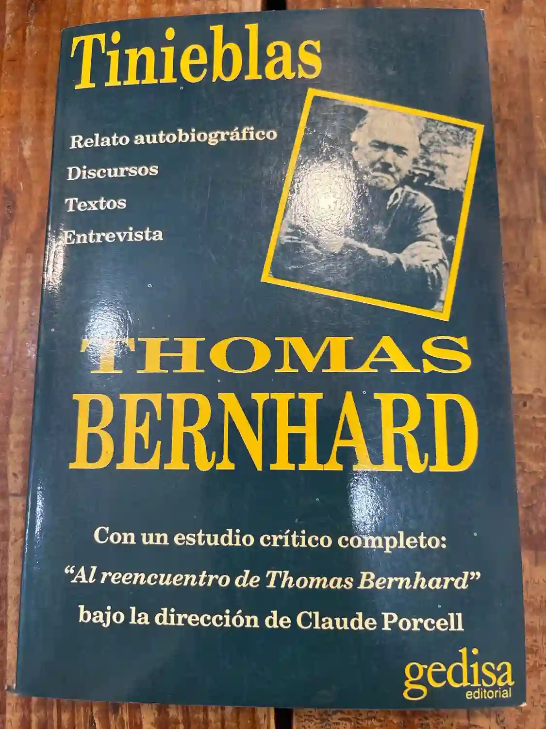 Tinieblas. Relato autobiográfico; Discursos; Textos; Entrevista. TRS