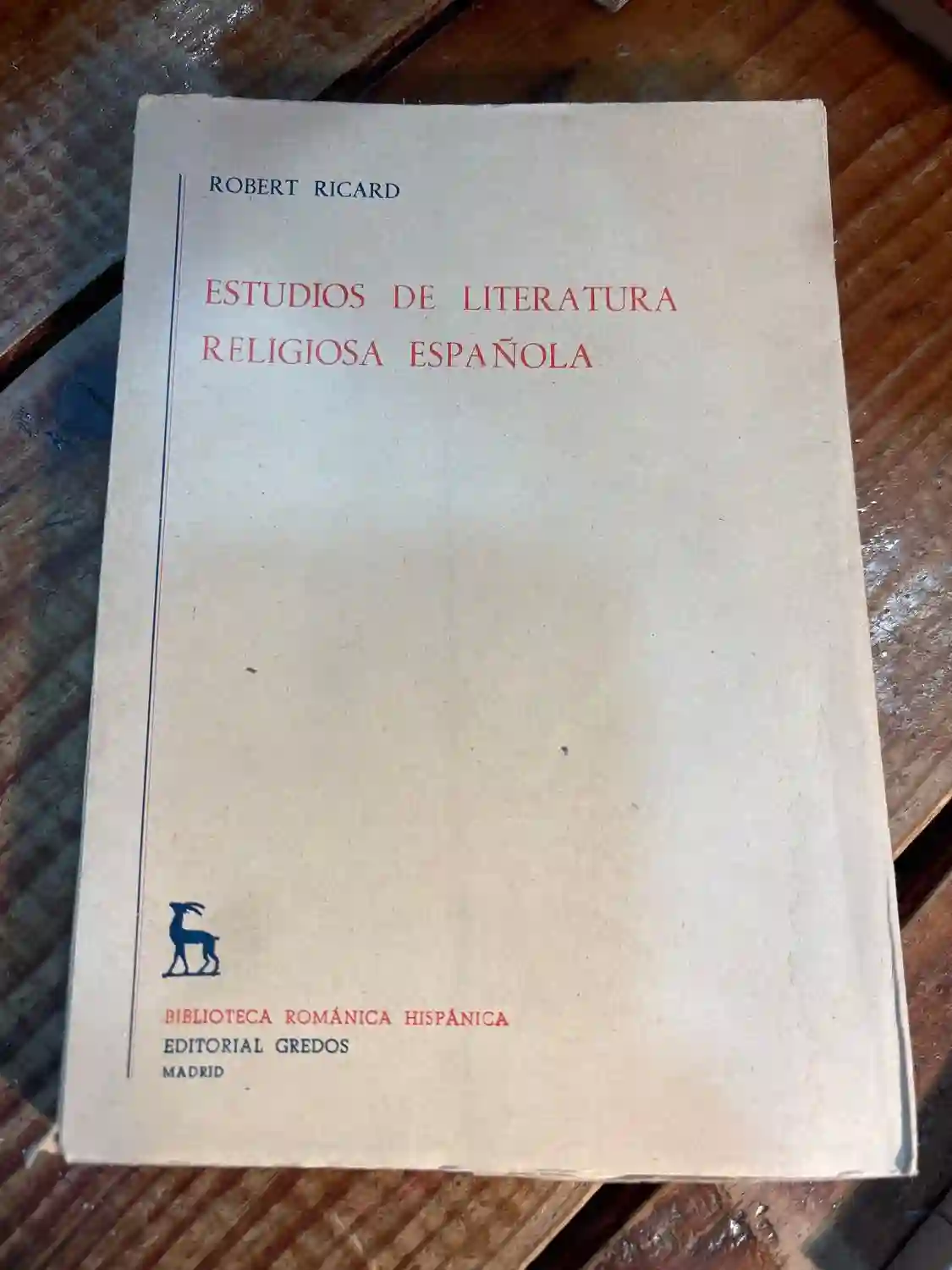 Estudios de literatura religiosa española TRSA