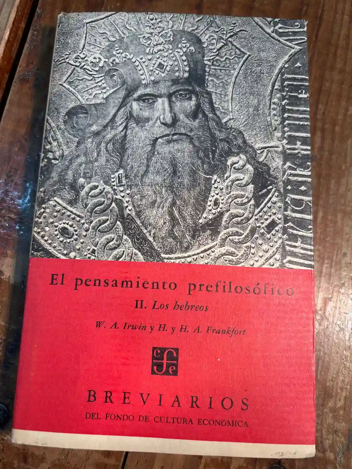 El pensamiento prefilosófico II. Los hebreos. Breviarios TRS