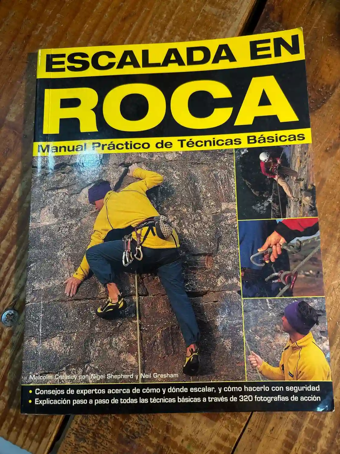 Escalada en roca: Manual práctico de técnicas básicas