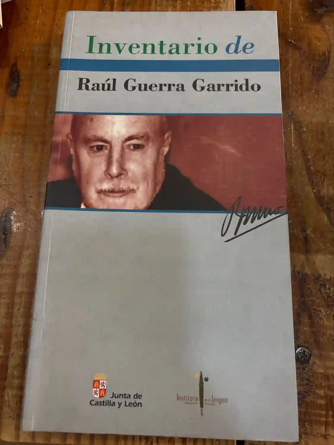 Inventario de Raúl Guerra Garrido TRS