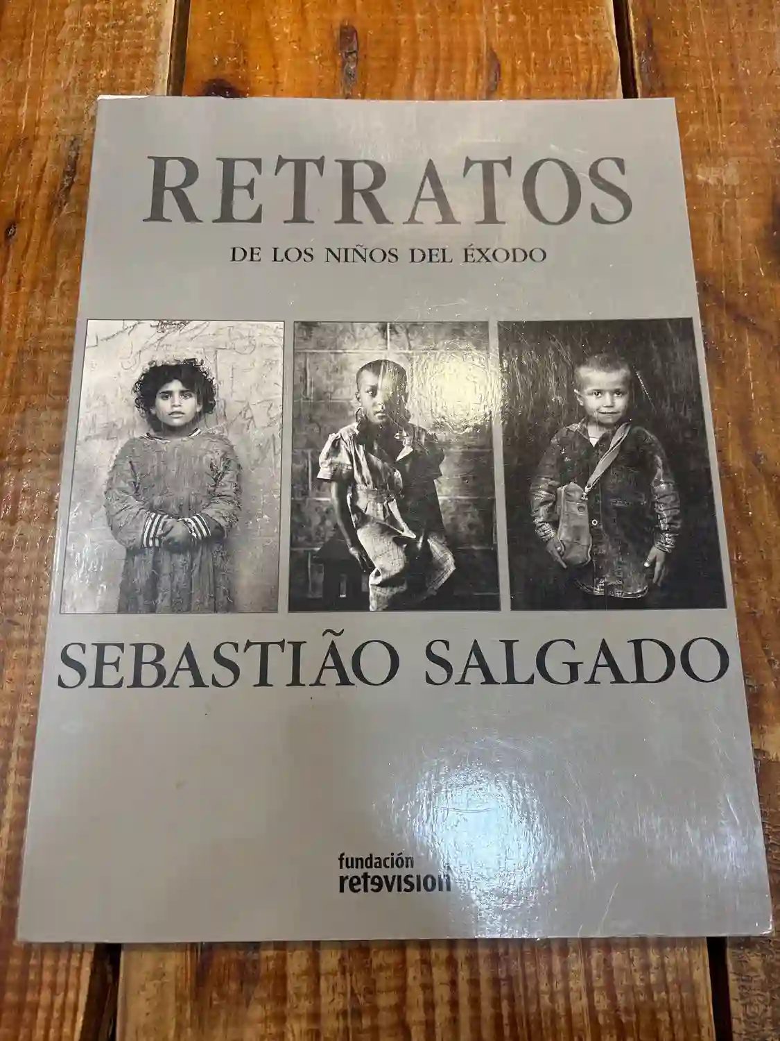 Retratos de los niños del exodo (fotografias)