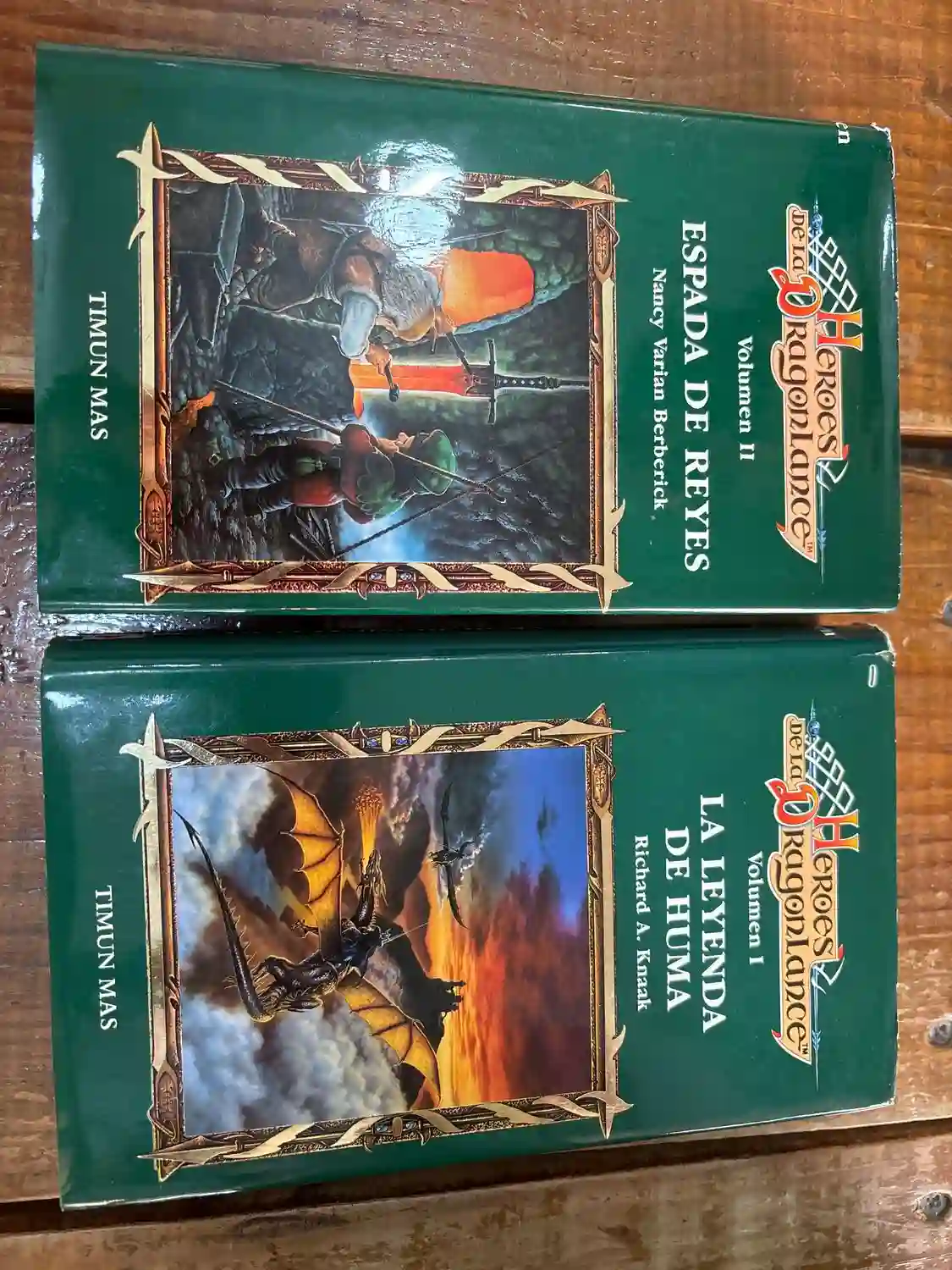 Héroes de la Dragonlance II tomos. La Leyenda de Humana y Espada de Reyes