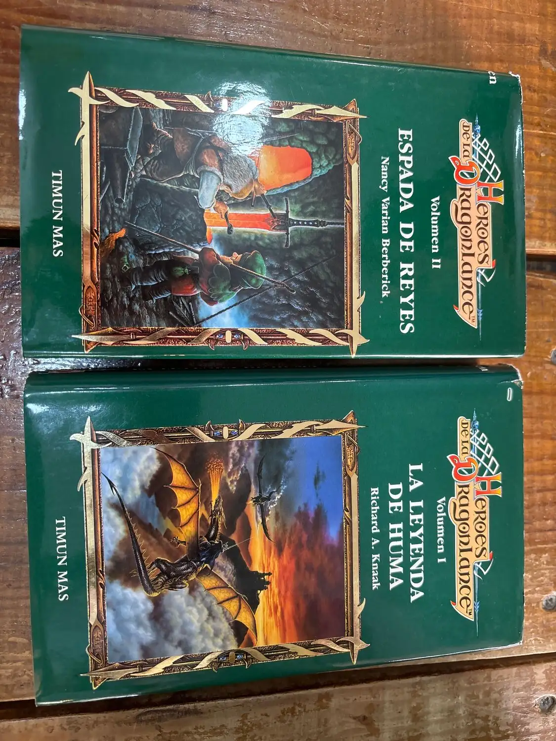 Héroes de la Dragonlance II tomos. La Leyenda de Humana y Espada de Reyes