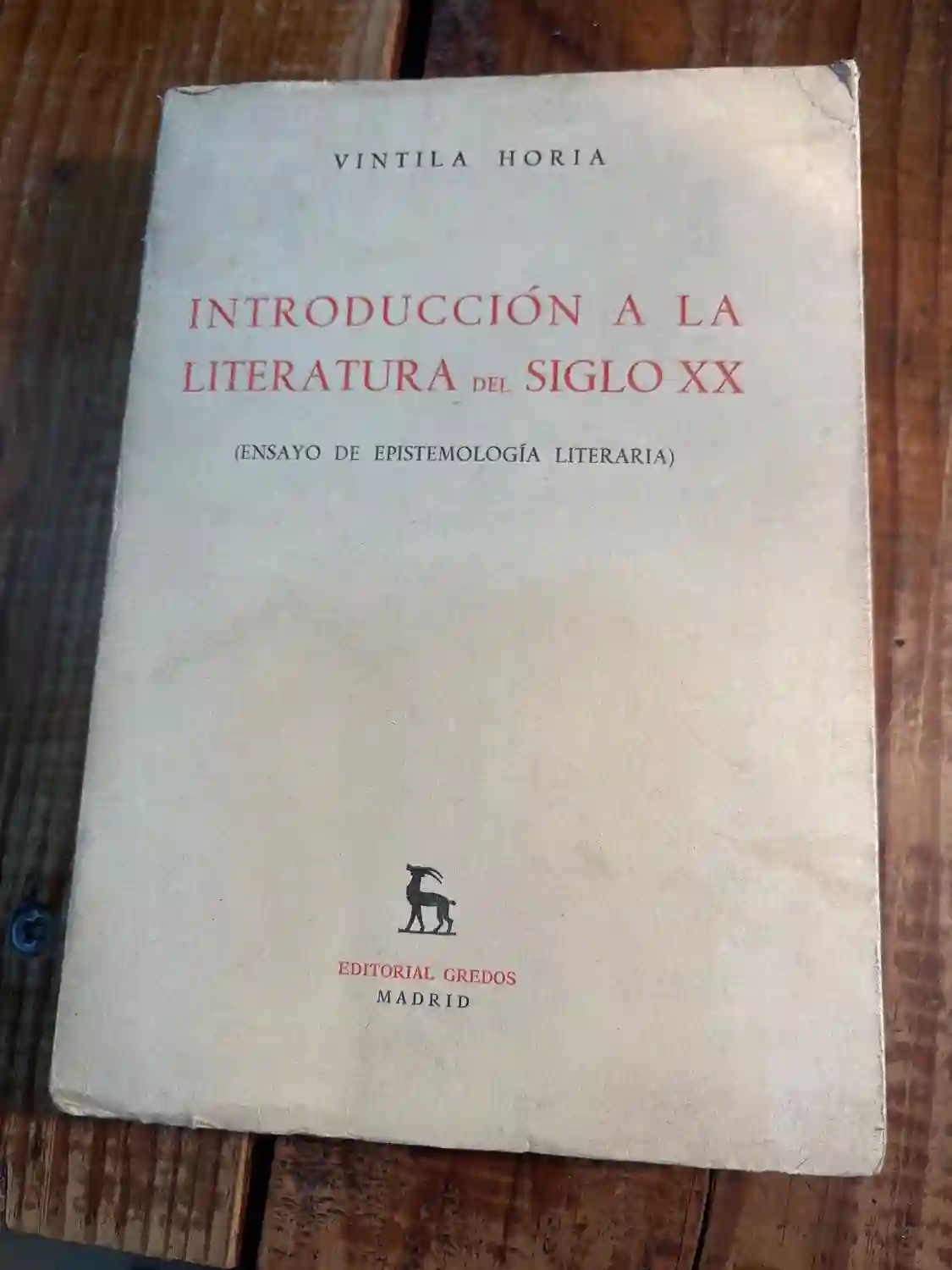 Introducción a la literatura del siglo XX: Ensayo de epistemología literaria (Spanish Edition) TRSA